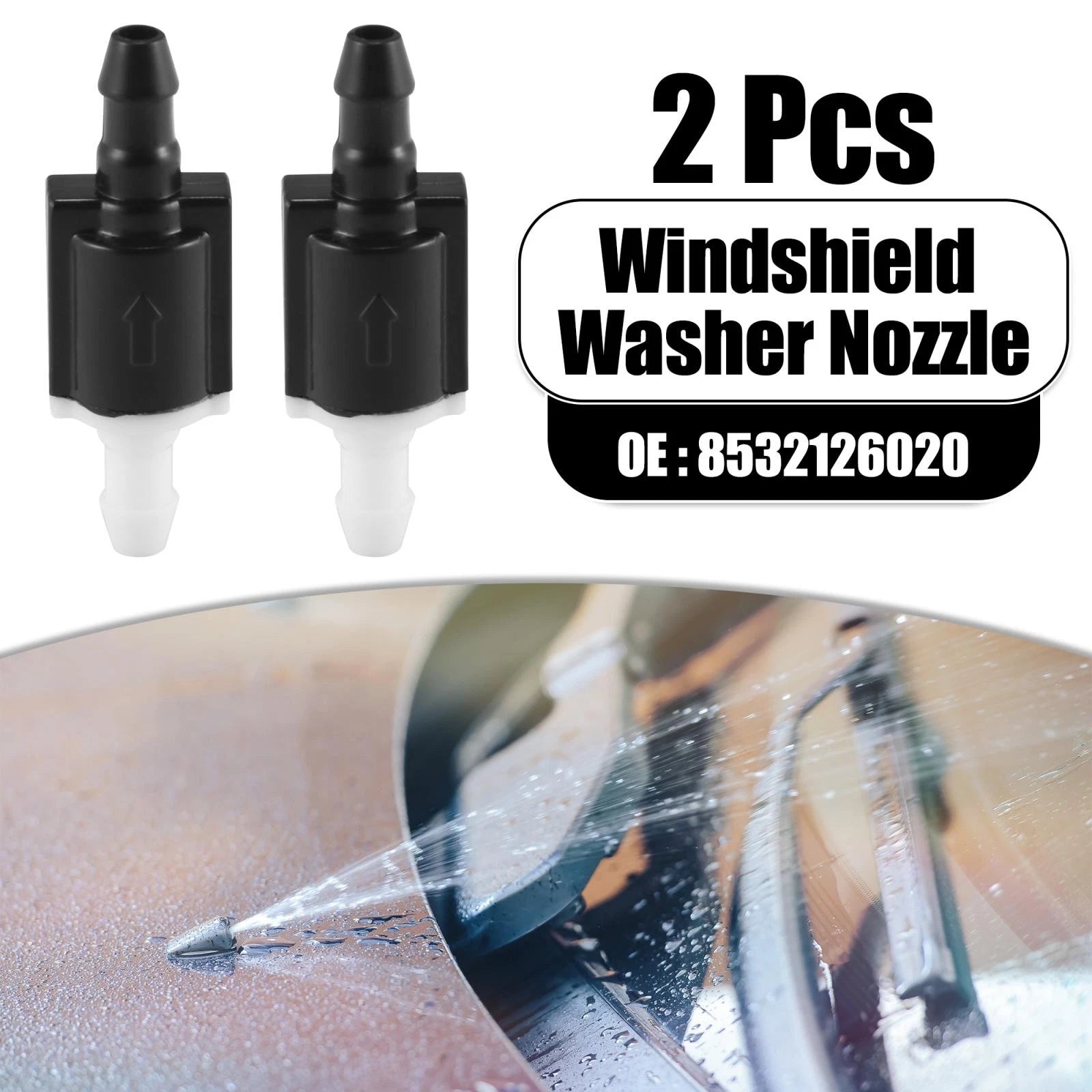 Windshield Washer Check Valve 2PC for Toyota Highlander (2001–2007)