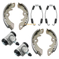 Front Brake Wheel Cylinders w/Shoes for Suzuki LT230 LT250 (1985–1998)