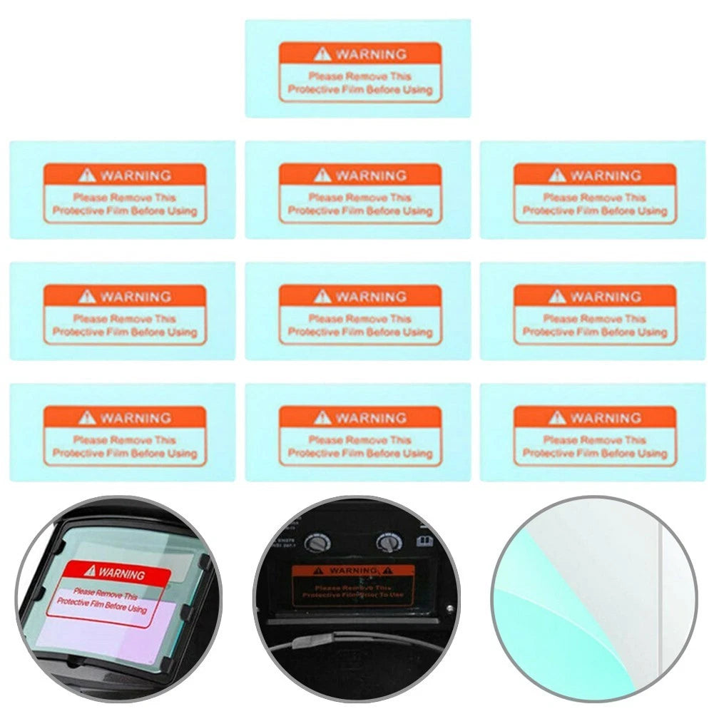 Welding Helmet Lens for Welding Mask (Transparent Plastic)