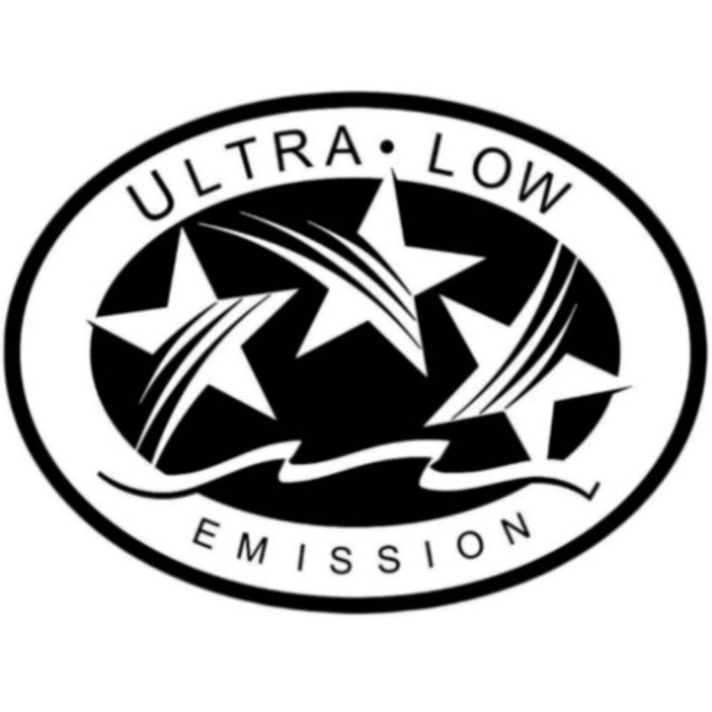 2X Ultra Low Emission Outboard Graphic Sticker Decal for California DOT