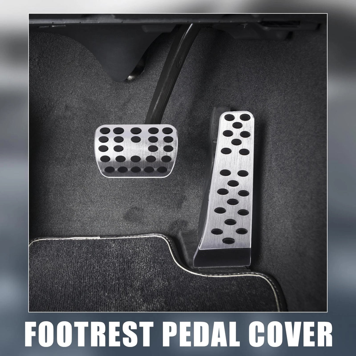 Brake Pedal Pad Cover Set for Mercedes-Benz C E S GLC GLE Class (2Pc)