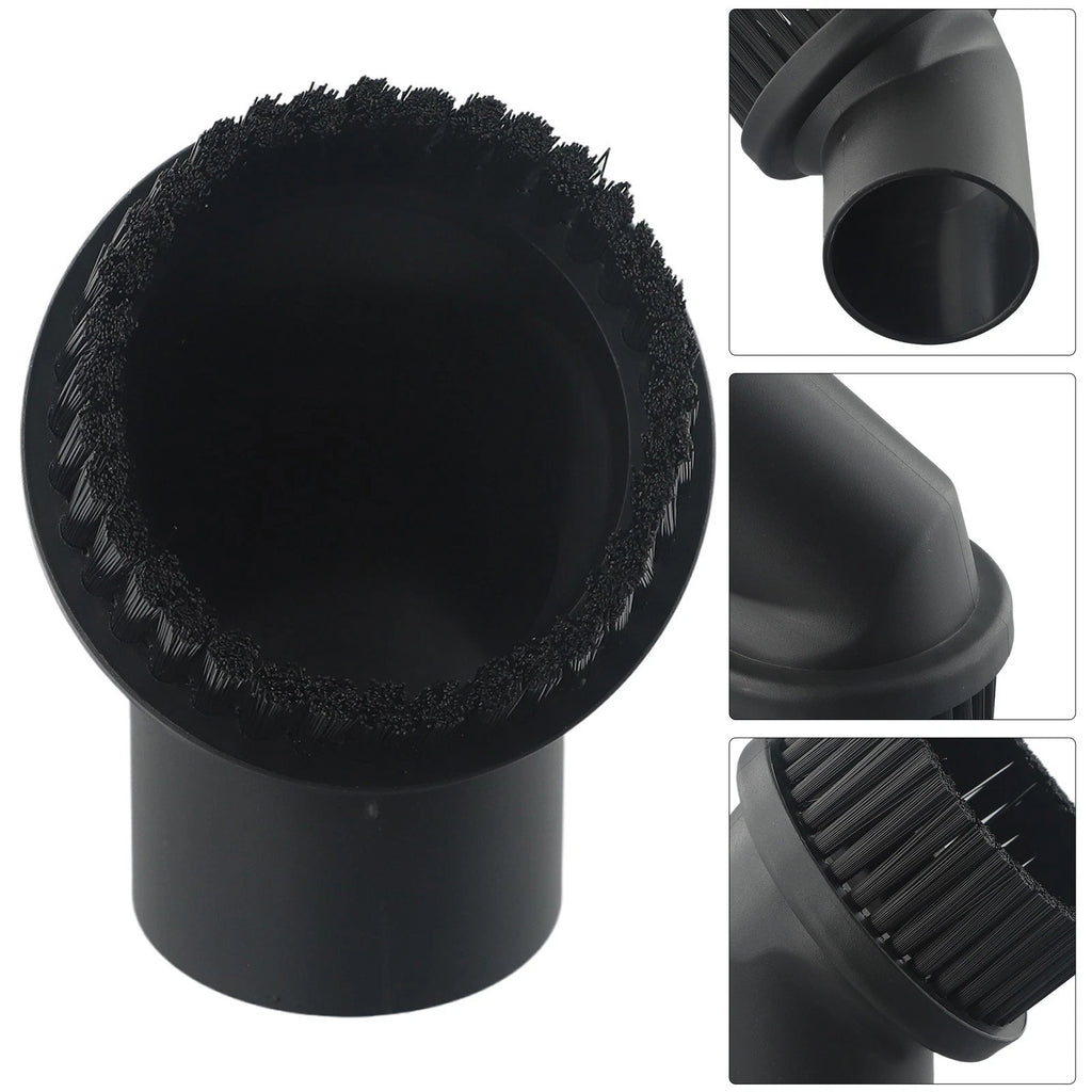 Round Brush Head Suction Nozzle for Industrial Vacuum (Compatible Models)