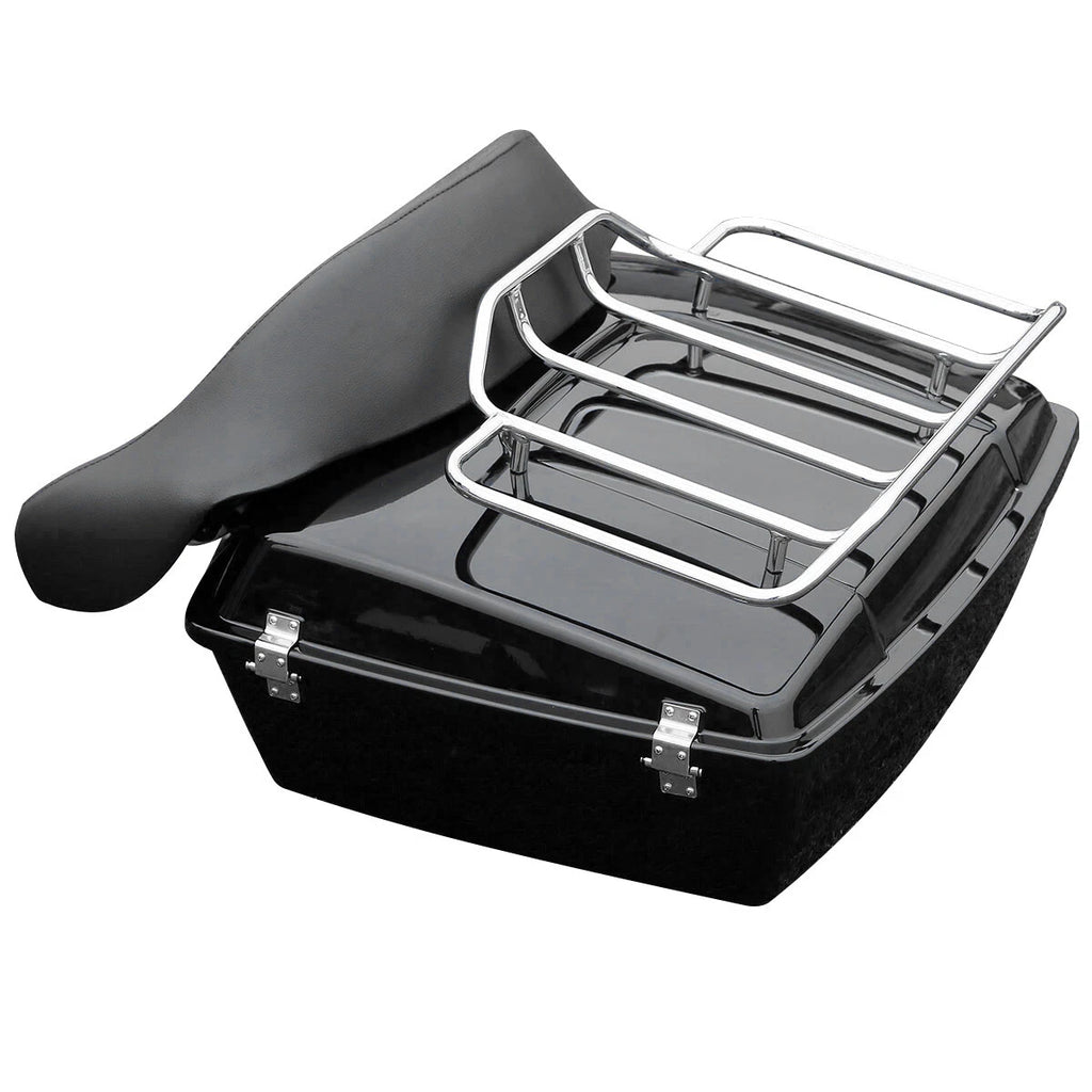 Trunk Backrest Mount Rack Plate for Harley Touring Glide (1997–2008)