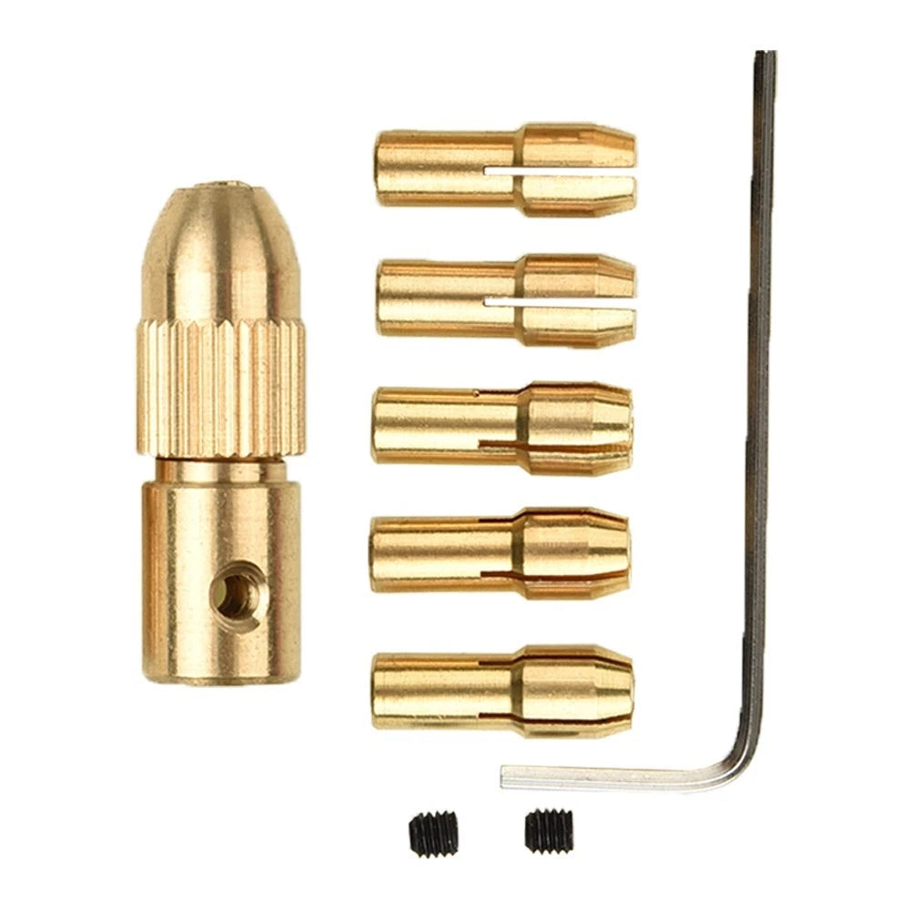 8Pcs Drill Bit Set for Electric Collet Drill (0.5-3mm)