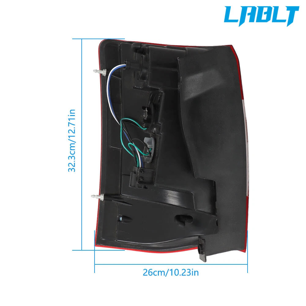 LED Right Passenger Side Tail Light for Chrysler Town & Country (2011–2016)