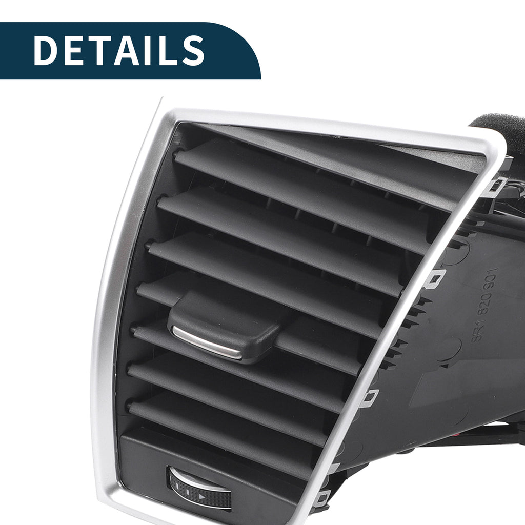Front Left Air Vent Grille Panel for Audi Q5 (2010–2016) Black