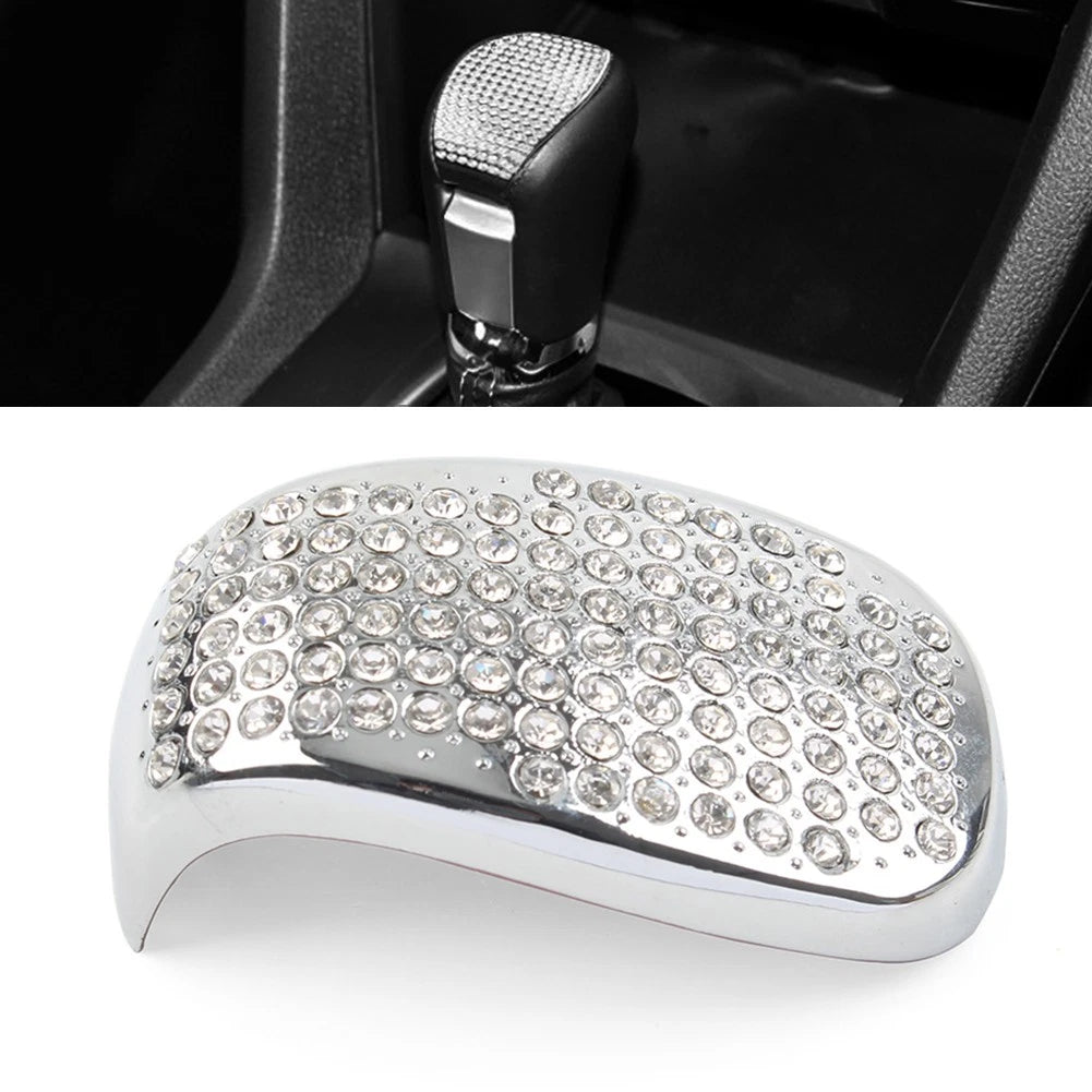 Diamond Gear Shift Lever Knob Cover Trim for Honda Civic (2016–2021)