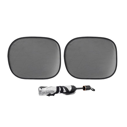 Sun Shade Windshield Visor for Truck Van SUV (Foldable UV Block Cover)