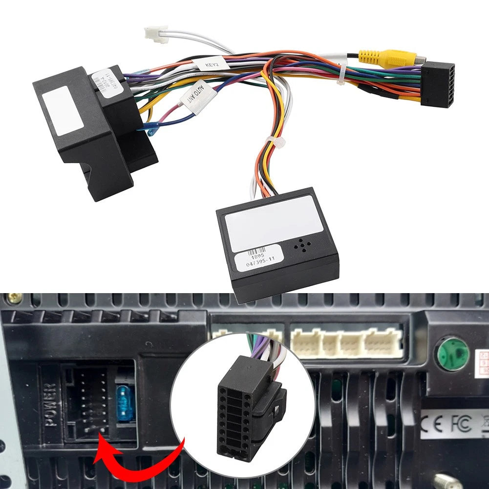 16pin Power Cable Adapter for Skoda VW Golf