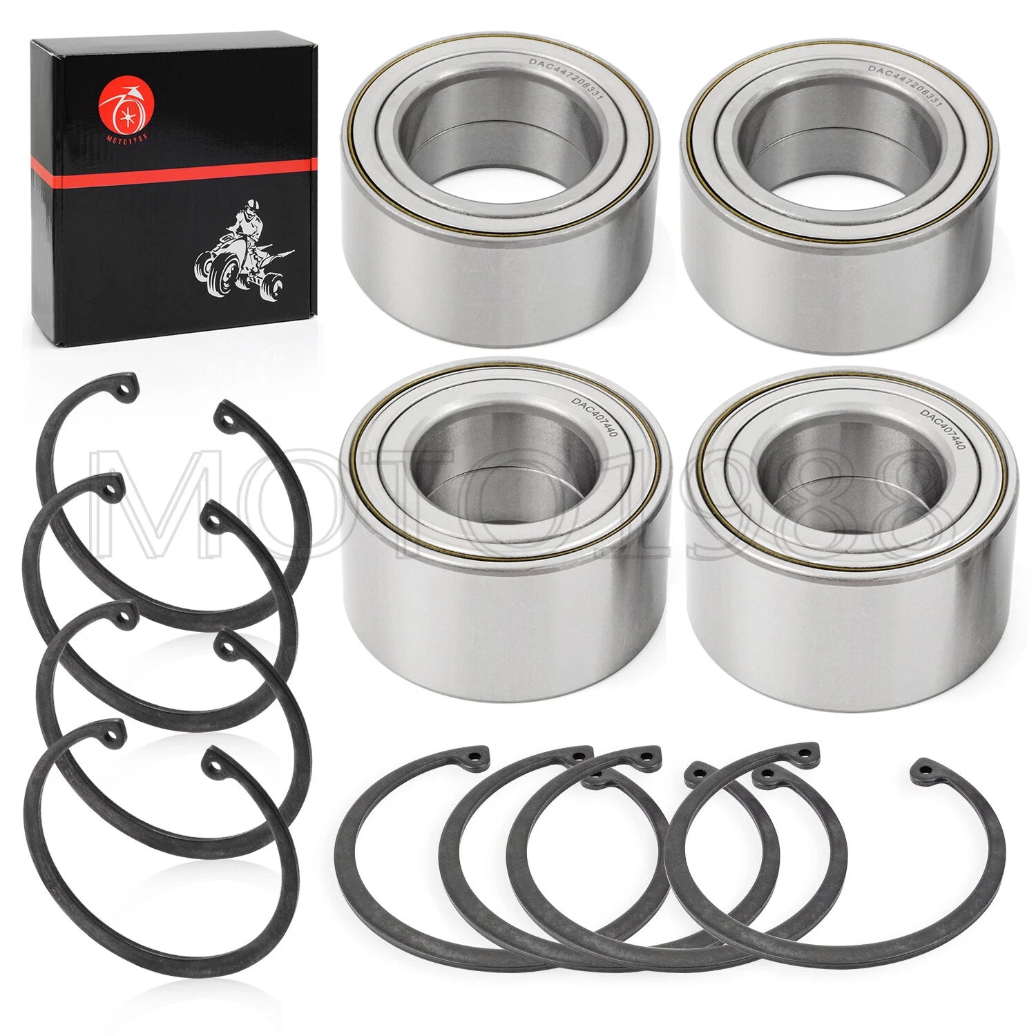 Front and Rear Wheel Bearing for Polaris RZR 800 (2010–2014)