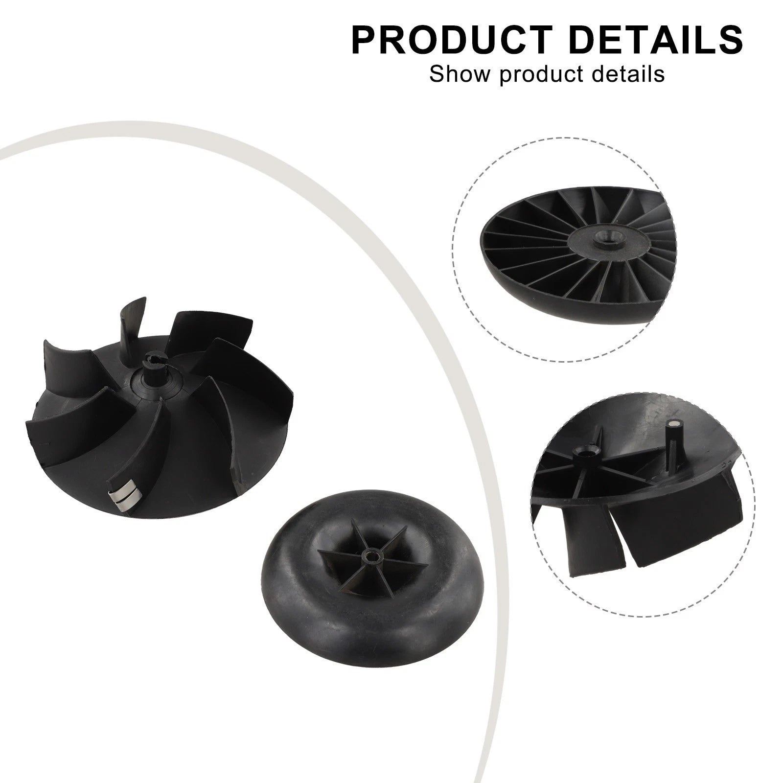 12V 5KW Heater Fan Wheel for Webasto 2000 (2000–2000)