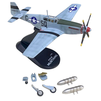 1/72 Scale P-51B Mustang Fighter Model for WWII USAAF (1940–1945)
