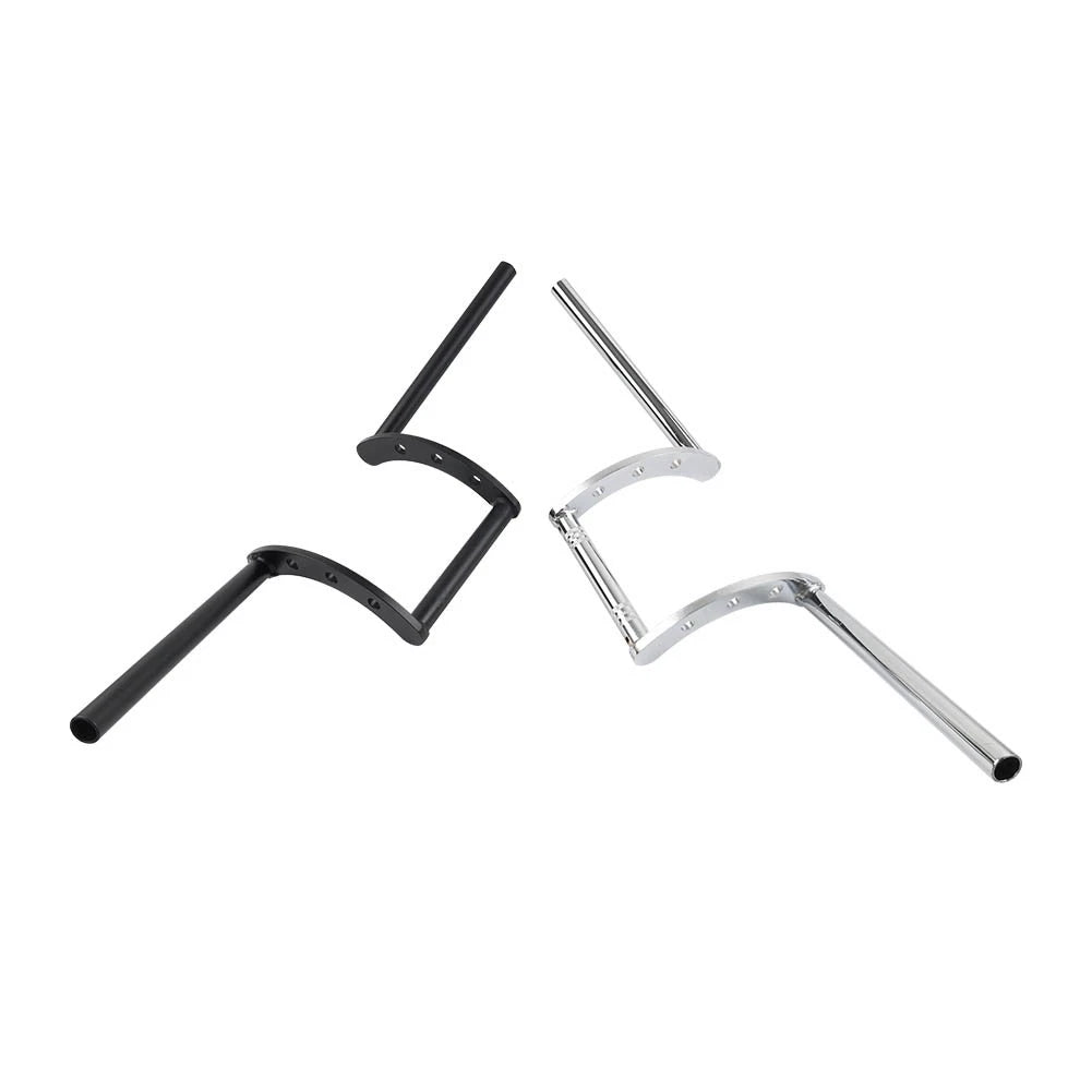 7/8" Z Bar Drag Handlebars for Harley, Honda, Chopper, Cruiser, Bobber