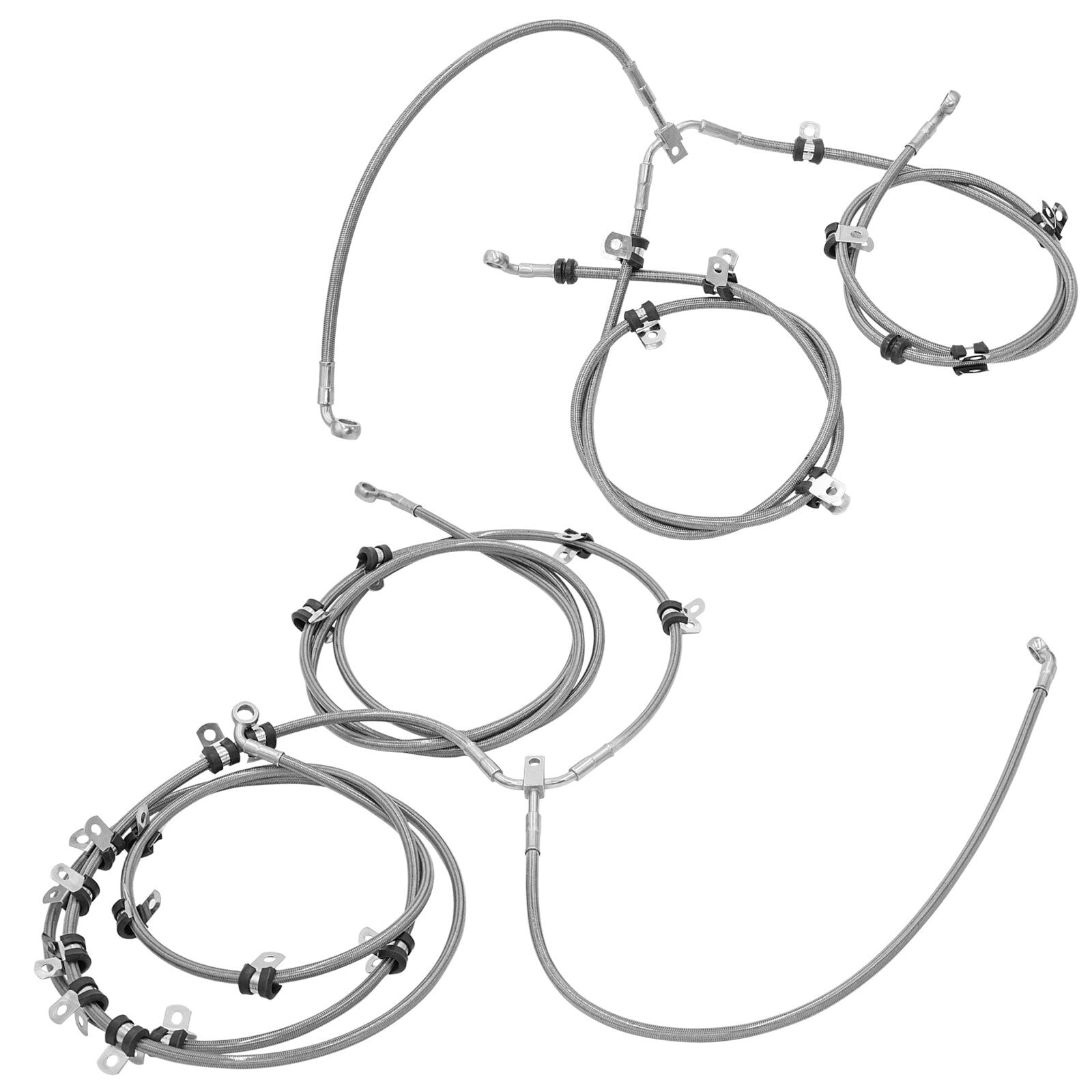 Brake Hose Line Front Rear Replacement for Can Am Maverick X3 (2018–2019)