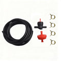 Inline Fuel Filter Hose Kit for Lawn Mower Engines (14 Inch)