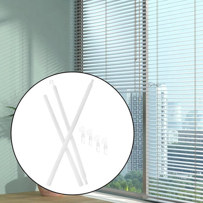 Set of 2 Lightweight Venetian Blinds Pull Rods with Safety Mechanism