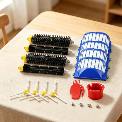 Set of 2 Pairs Main Brushes & 4 Side Brushes for 585 595 614 690 695