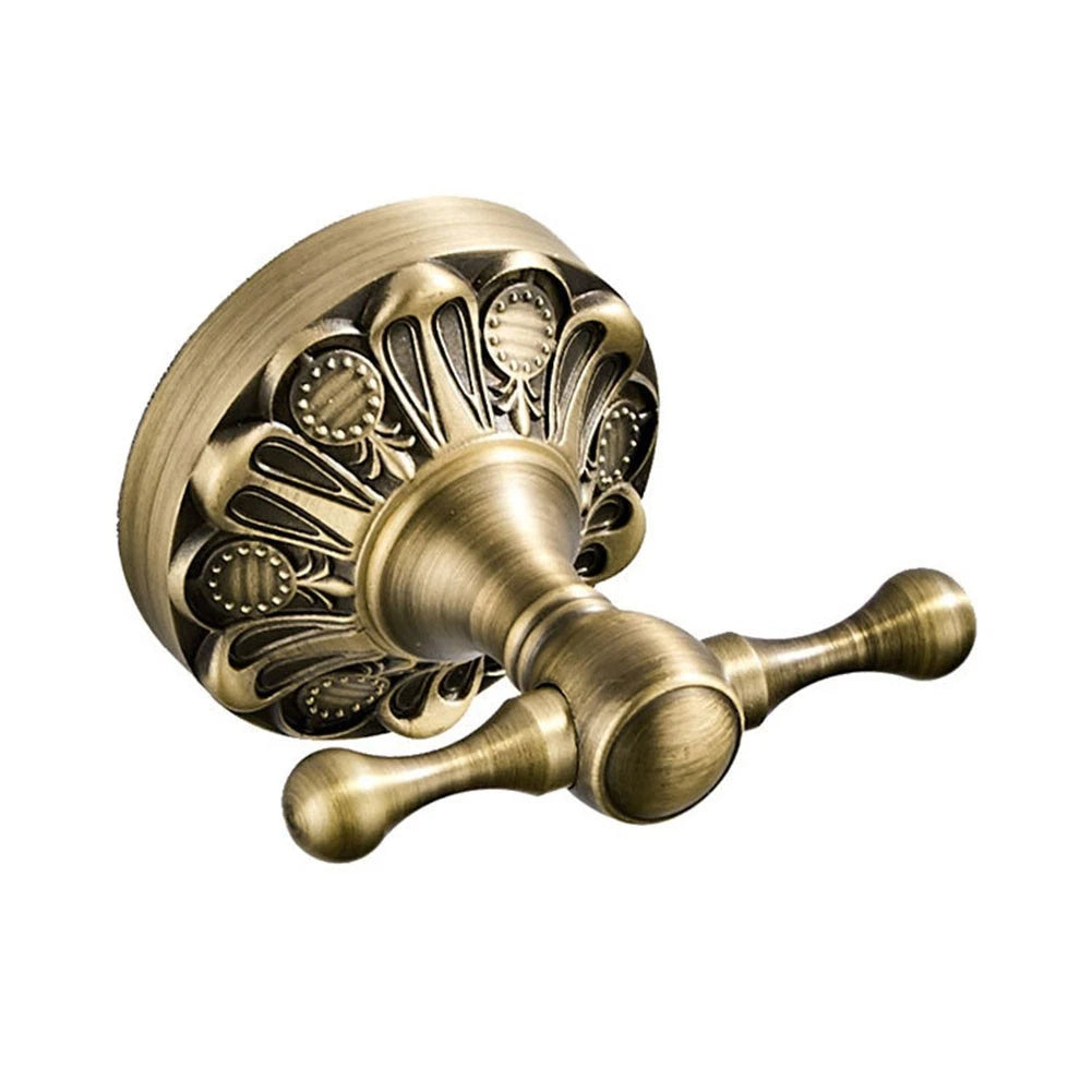 Antique Brass Clothes Hook for Bathroom and Living Room