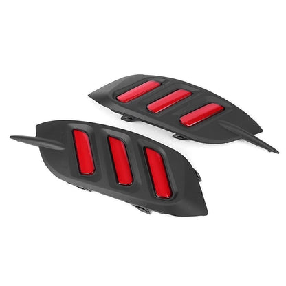 2X LED Rear Bumper Lamps for Honda Civic (2016–2018)