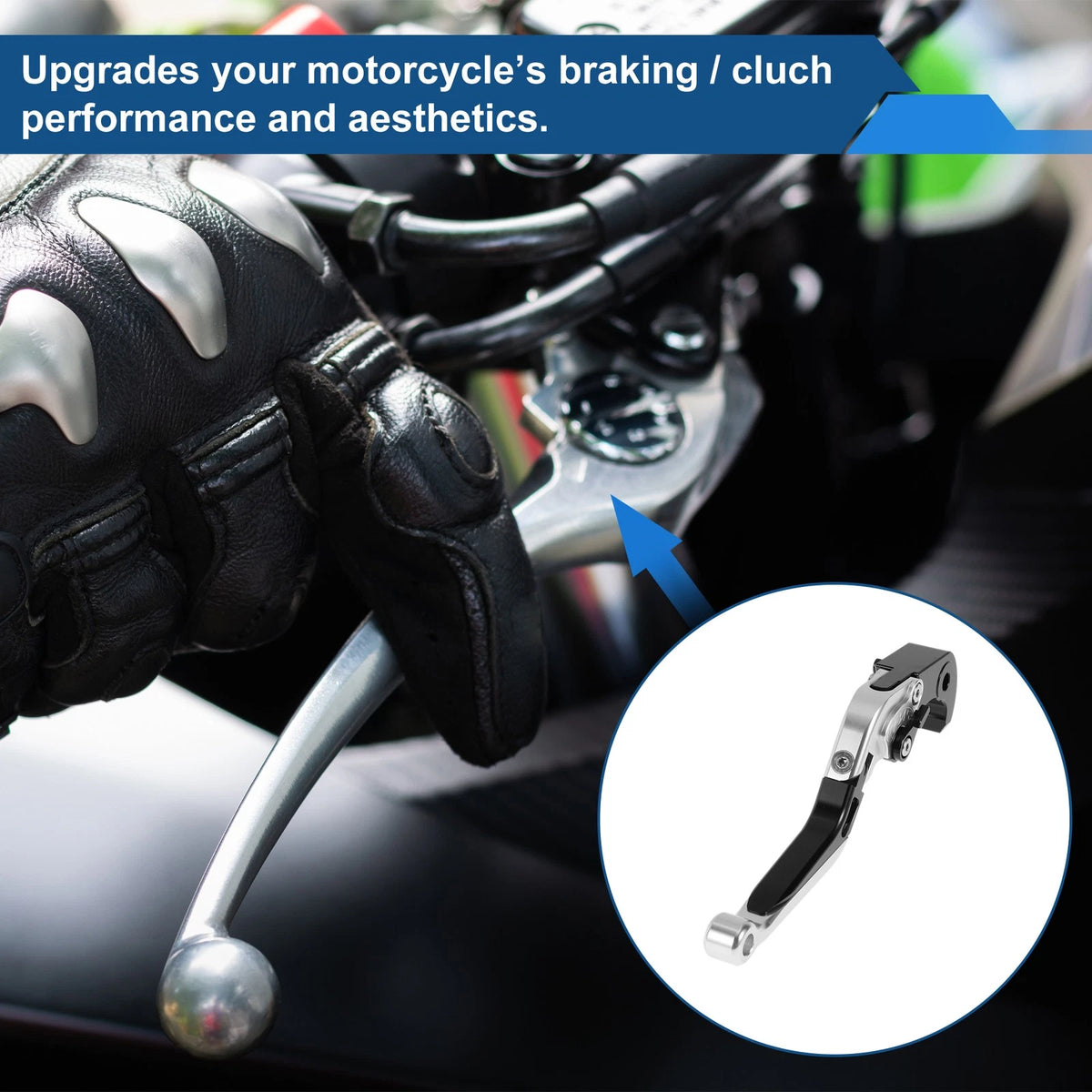Adjustable Brake Clutch Lever Set for Kawasaki ZX14R (2006–2017)