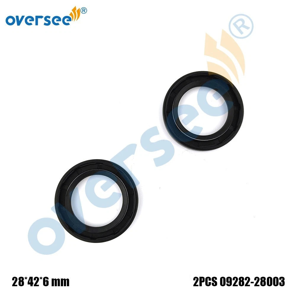 2X Oil Seal 09282-28003 for Suzuki Outboard 60-100HP (60-70, 90-100)