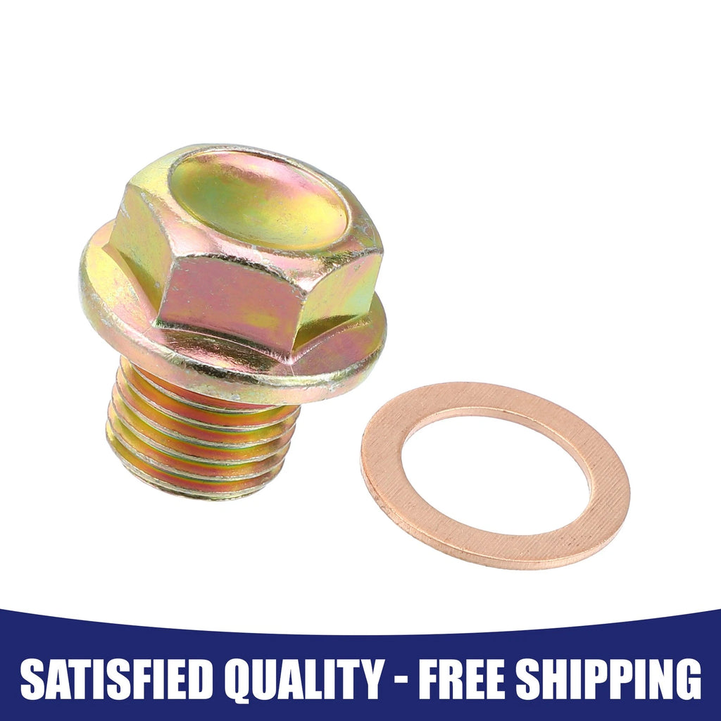 Engine Oil Drain Plug M14x1.5 Replacement for Mitsubishi Lancer (2002–2014)
