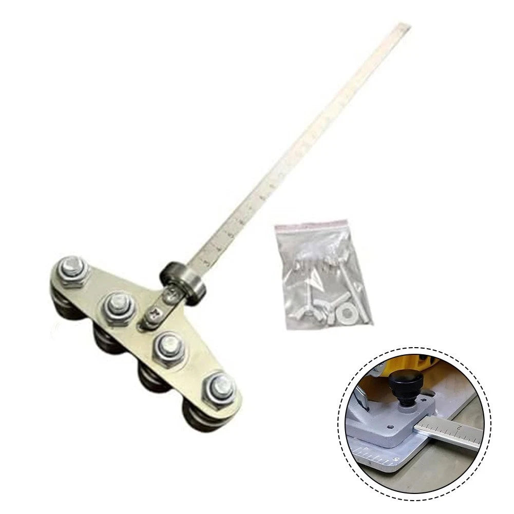 60cm Circular Saw Guide with Linear Bearings for Precision Woodworking