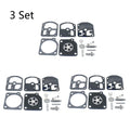 3X Carburetor Diaphragm Repair Kit for Zama RB-3 Homelite 330 Series (N/A)