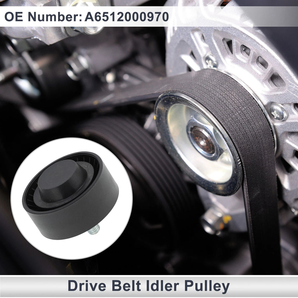 Drive Belt Idler Pulley Replacement for Mercedes-Benz Sprinter (2014–2022)