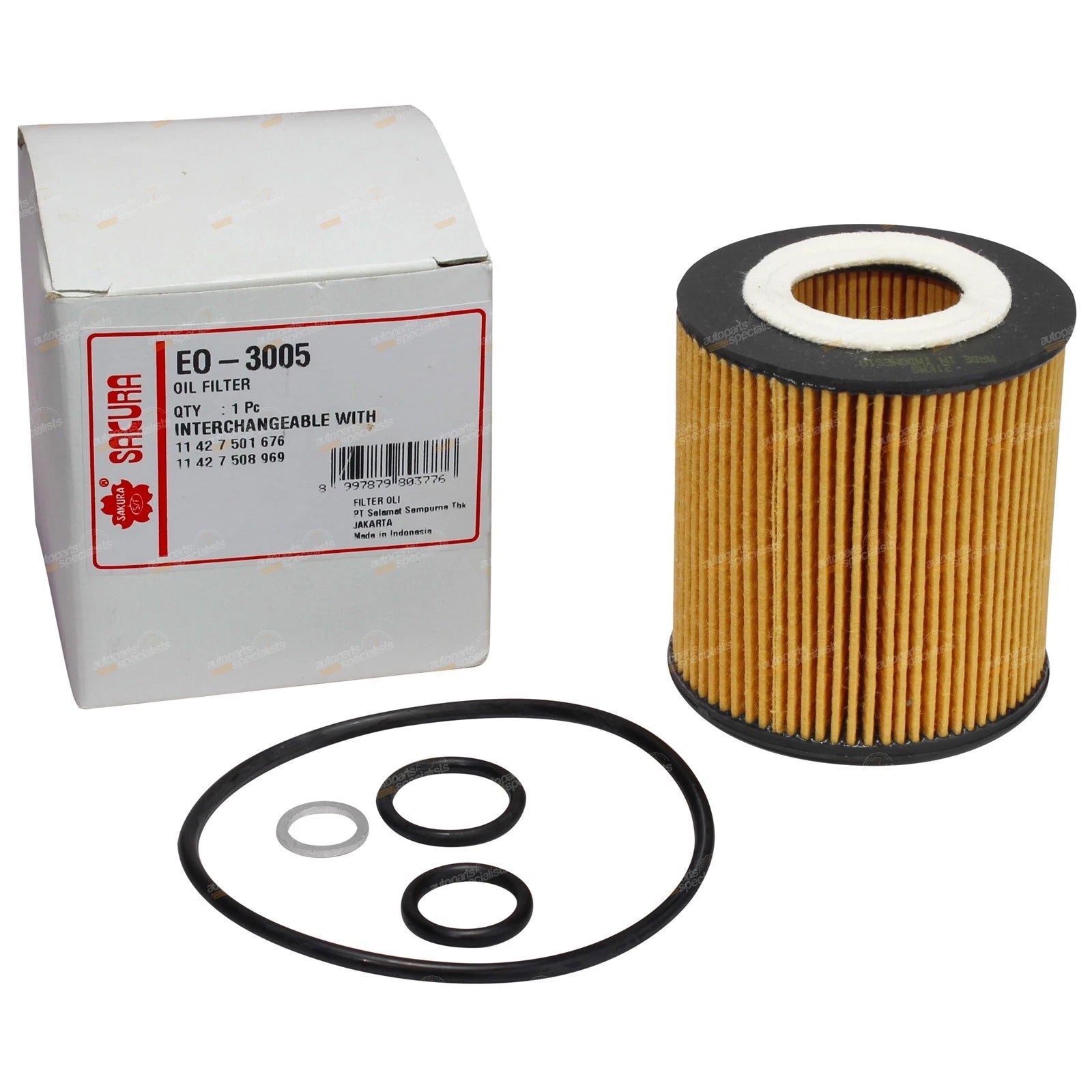 Sakura Engine Oil Filter for BMW 318i E46 (2001–2005)