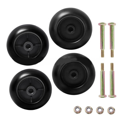 Set of 4 Lawn Mower Deck Wheels Replacement