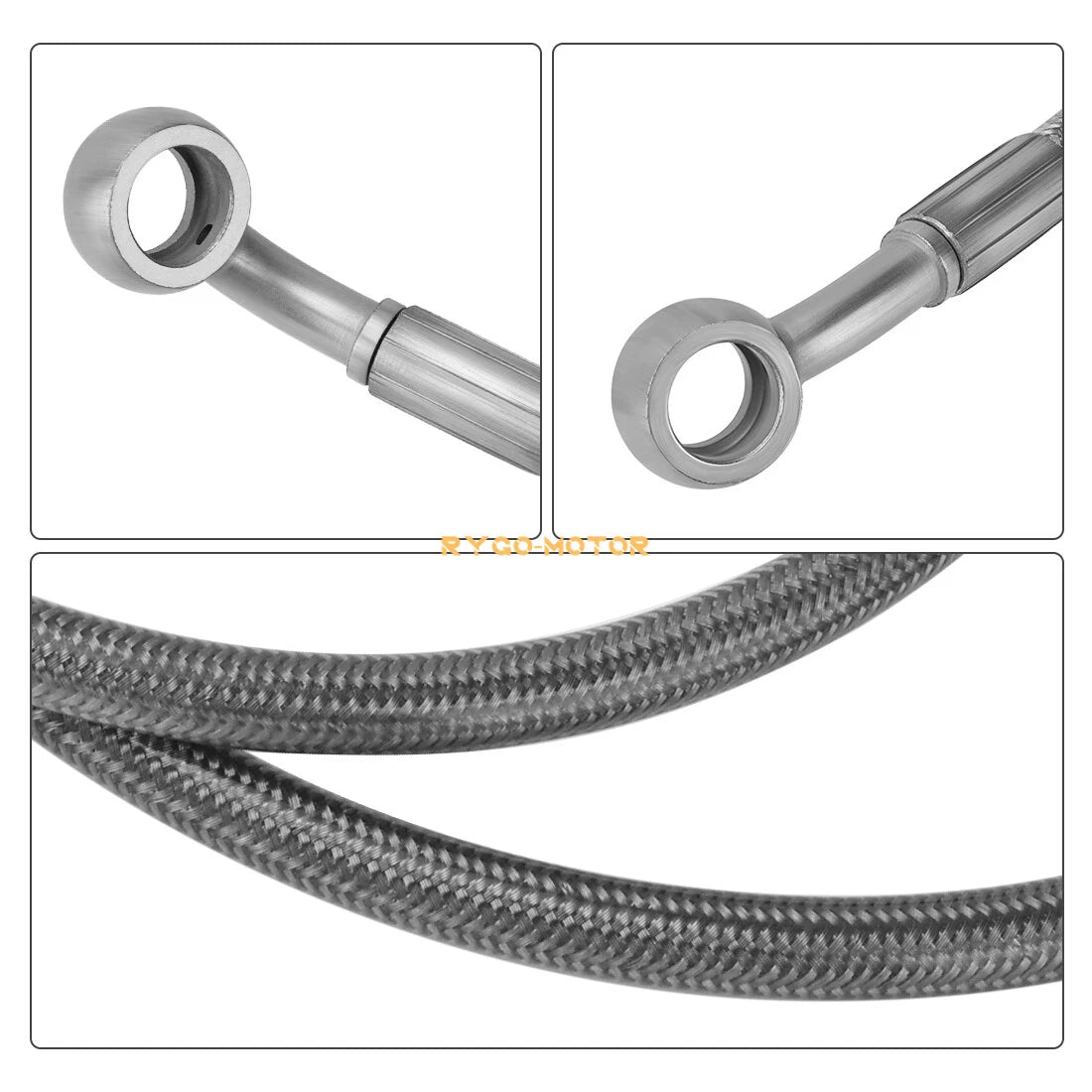 Front Left Brake Hose Line 1911734 for Polaris Ranger 1000 XP 570 (2015–2023)