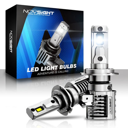 Set of 4 H11 9005 9006 H4 H13 LED Headlight Bulbs Kit for High/Low Beam
