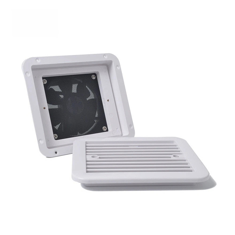 12V RV Side Air Vent Fan for Trailer Caravan (Strong Wind)