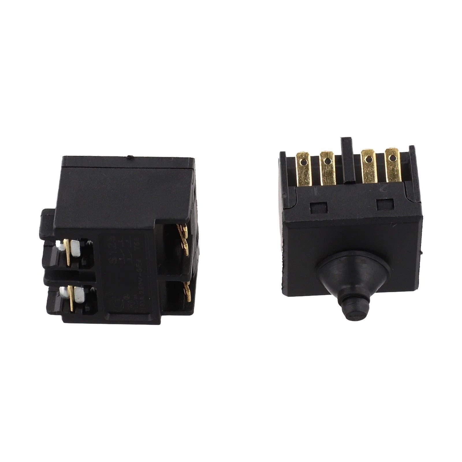 Replacement Button Switch for Angle Grinder (100 Polisher) 0.98x0.98inch