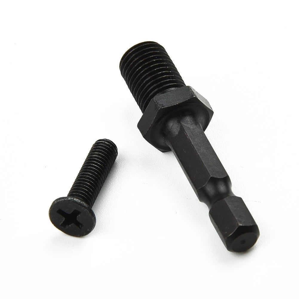 1/4" Hex Shank to 3/8"-24UNF Drill Chuck Adapter