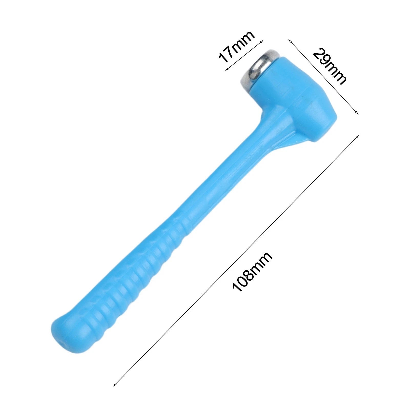 Rubber Head Hammer with Metal Base for Model Building