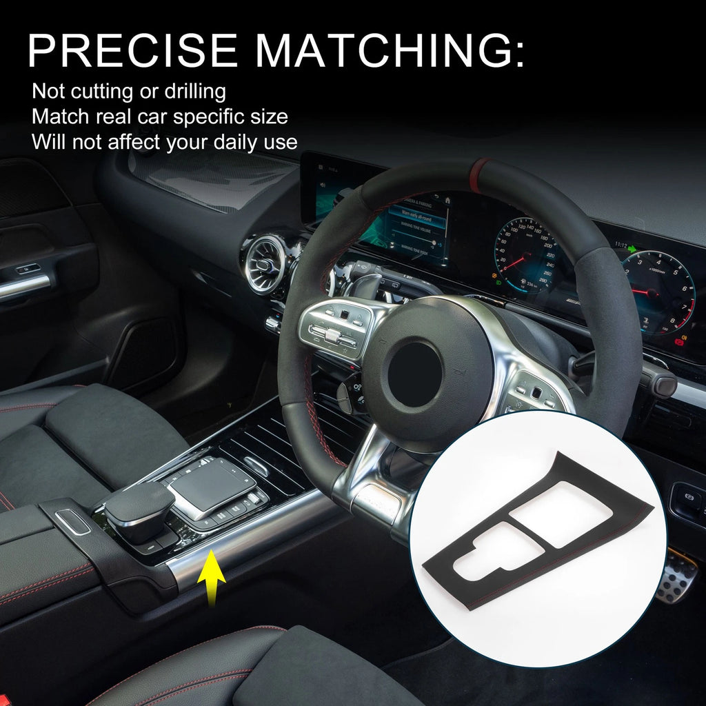 Center Console Panel Sticker Replacement for Mercedes-Benz GLA Class (2020–2021)