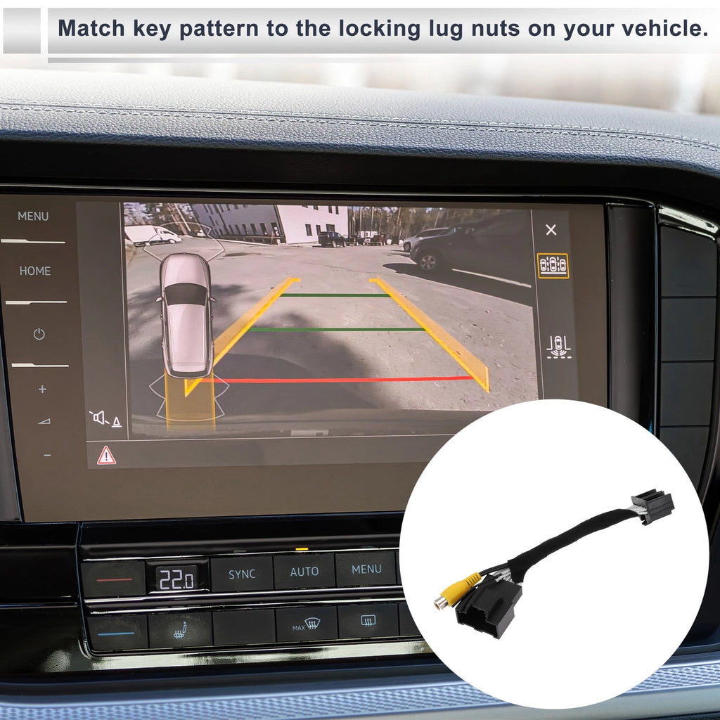 Rear View Camera Adapter Wire Harness Cable for Chevrolet Explorer (2016–2019)