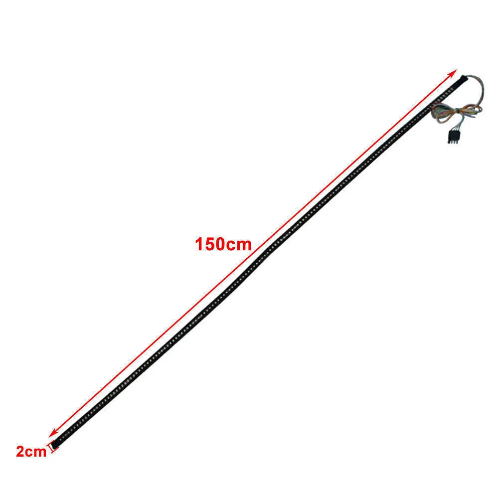 60" Full LED Rear Brake Reverse Light Strip Bar for Trucks