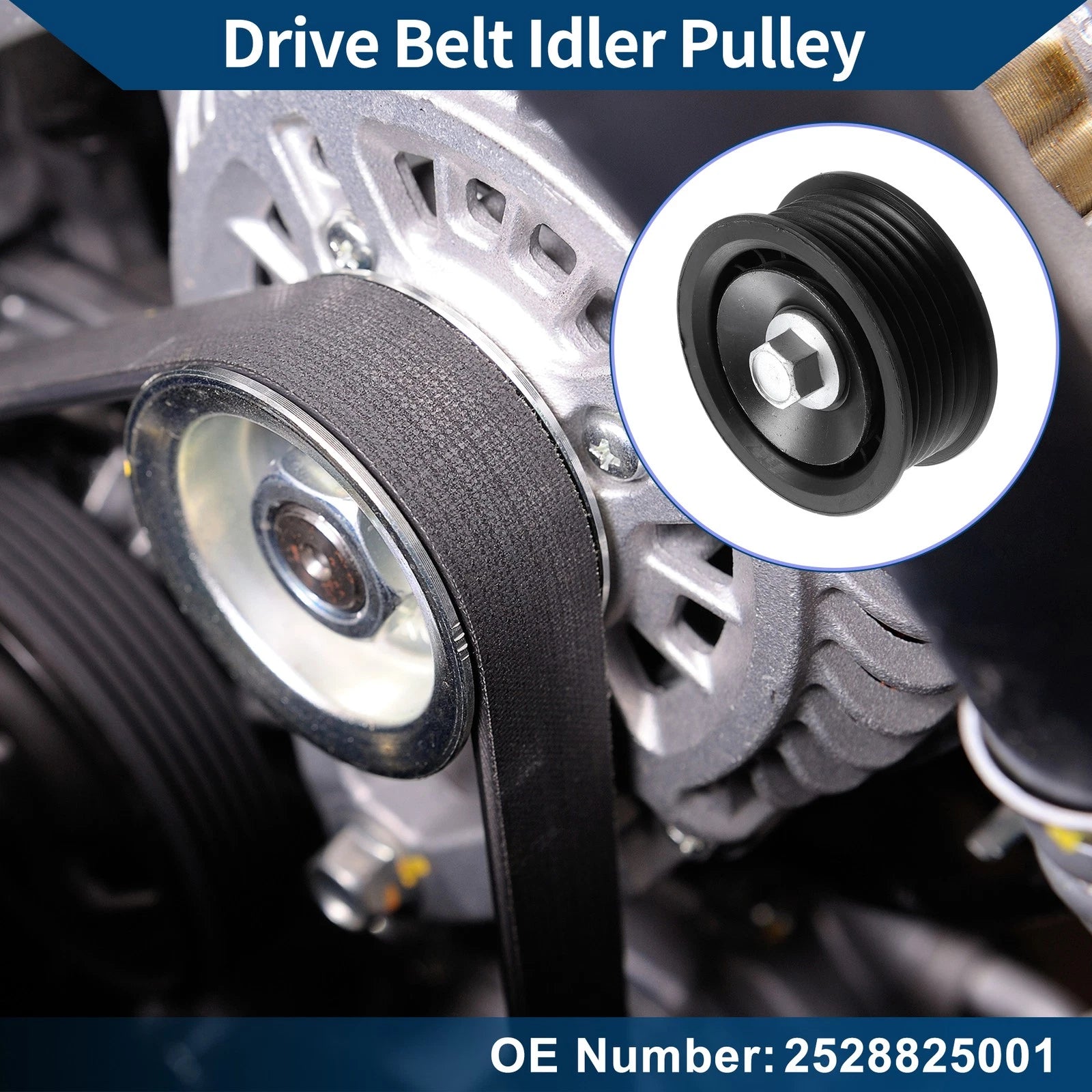 Drive Belt Idler Pulley Replacement for Hyundai Tucson (2010–2015)