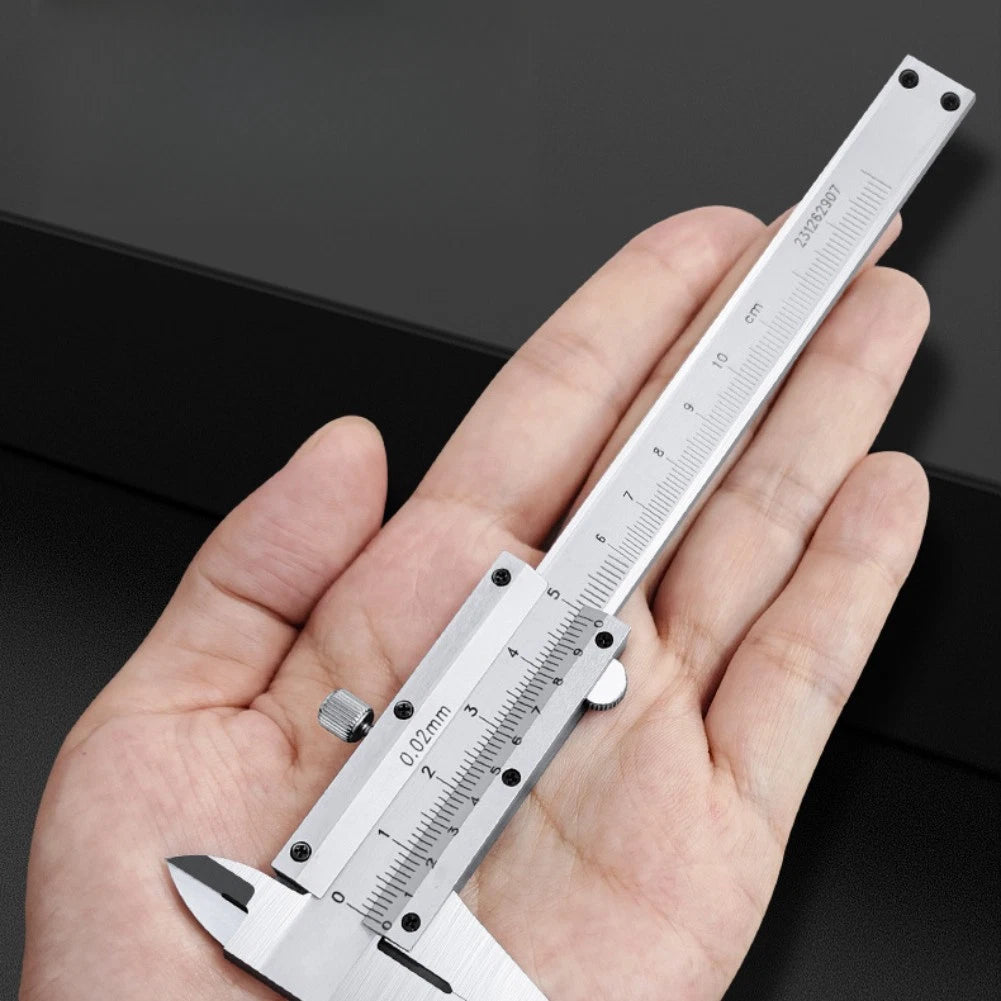 100mm Mini Metal Vernier Caliper for Precise Measurement