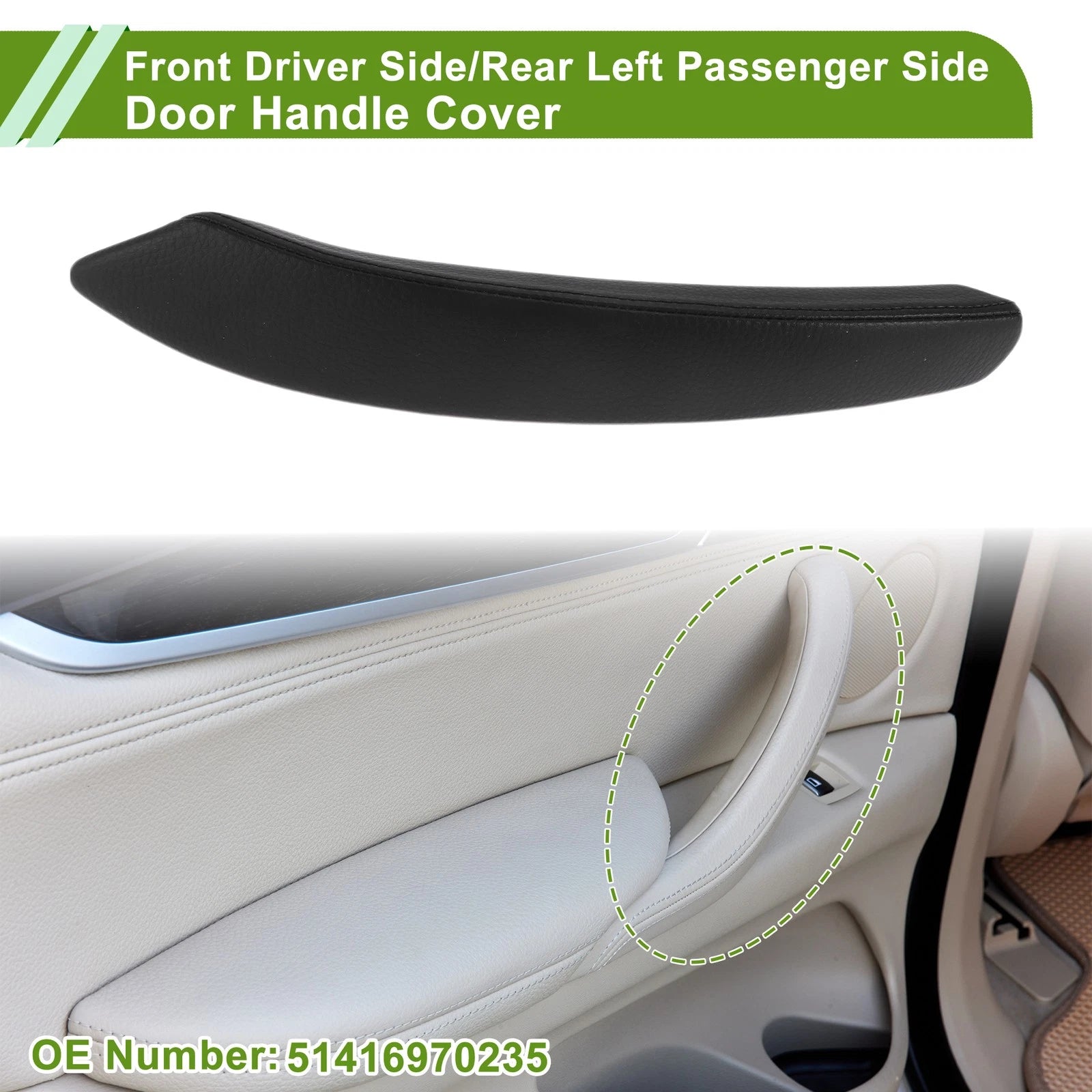 Door Handle Pull Trim Cover for BMW X5 (2008–2013)