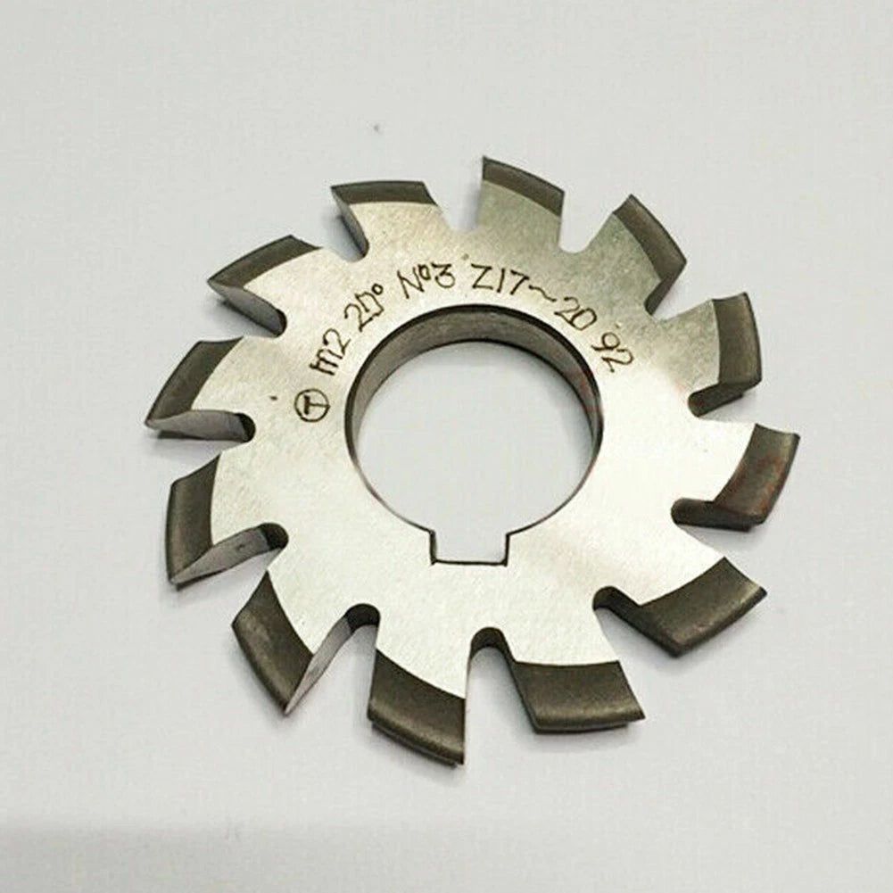 8-Piece HSS Gear Cutter Set Module 2 with 22mm Bore Diameter