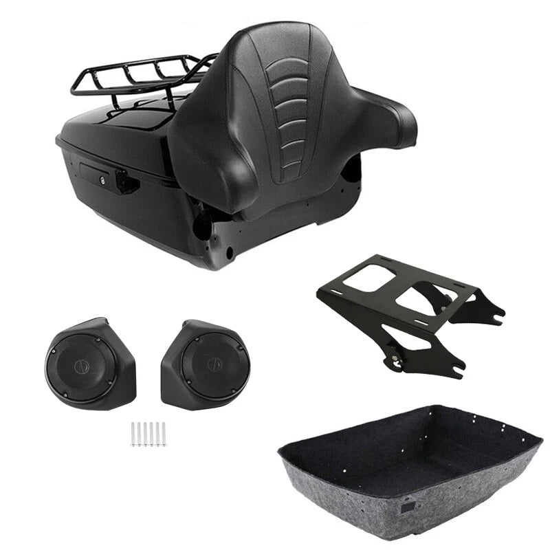 Backrest Pad Speakers Mount for Harley Electra Glide (2014–2026)