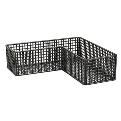 L Shaped Shower Basket for Corner Installation (30x10x4cm)
