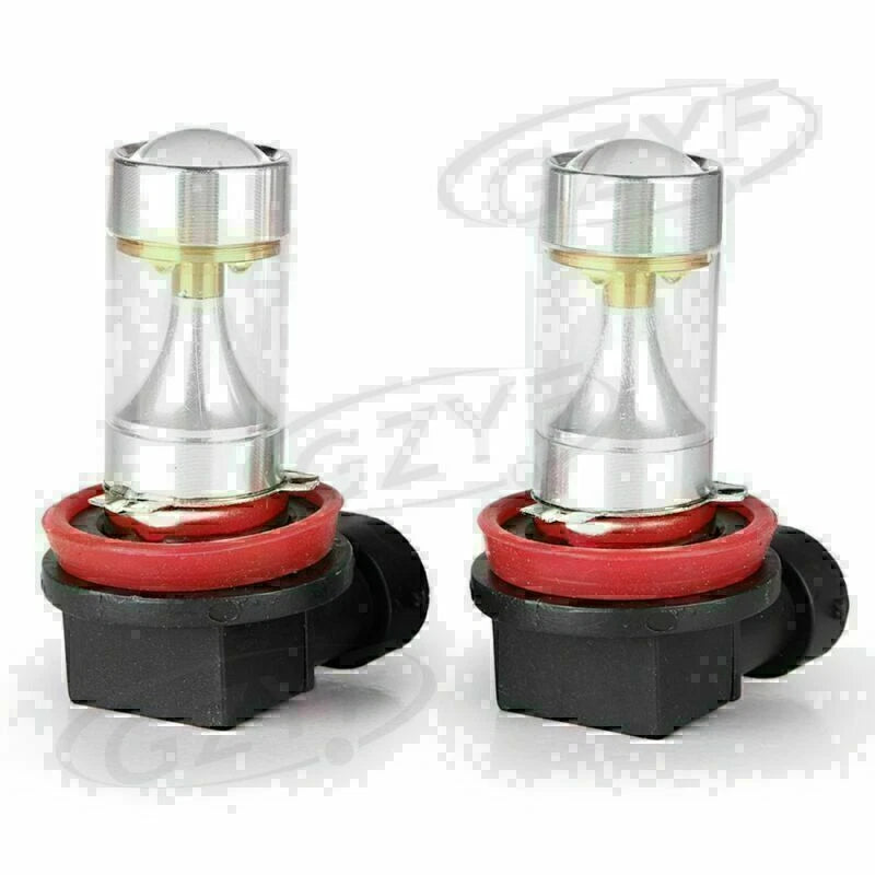 2pcs H11 led 30W LED White Fog Light Head Tail Driving Light Bulb DRL Lamp