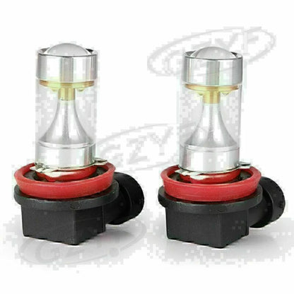 2pcs H11 led 30W LED White Fog Light Head Tail Driving Light Bulb DRL Lamp