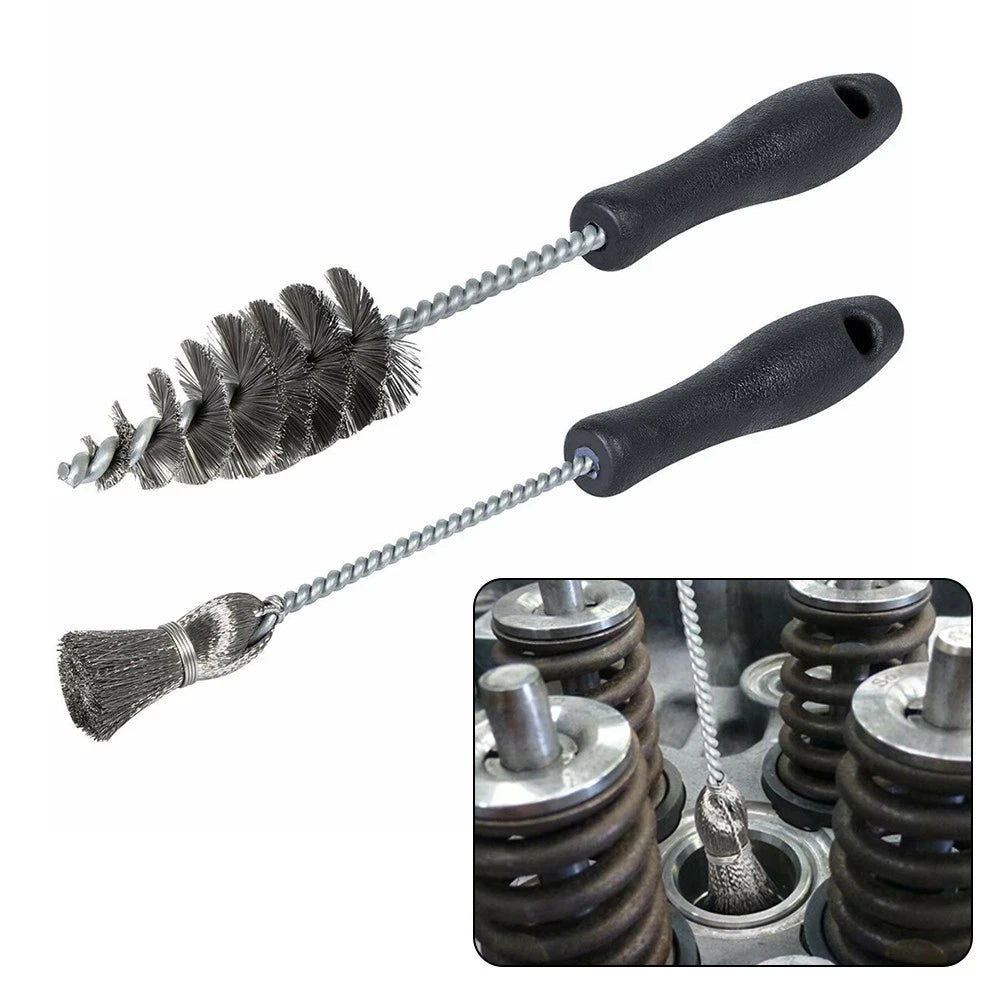 Spiral Tube Brush for Cleaning Tools (Flat Bottom, Wear-resistant)