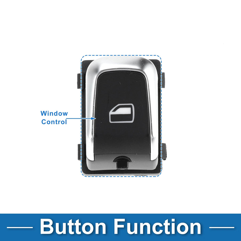 Passenger Side Power Window Switch Replacement for Audi A4 A5 S4 (2009–2016)